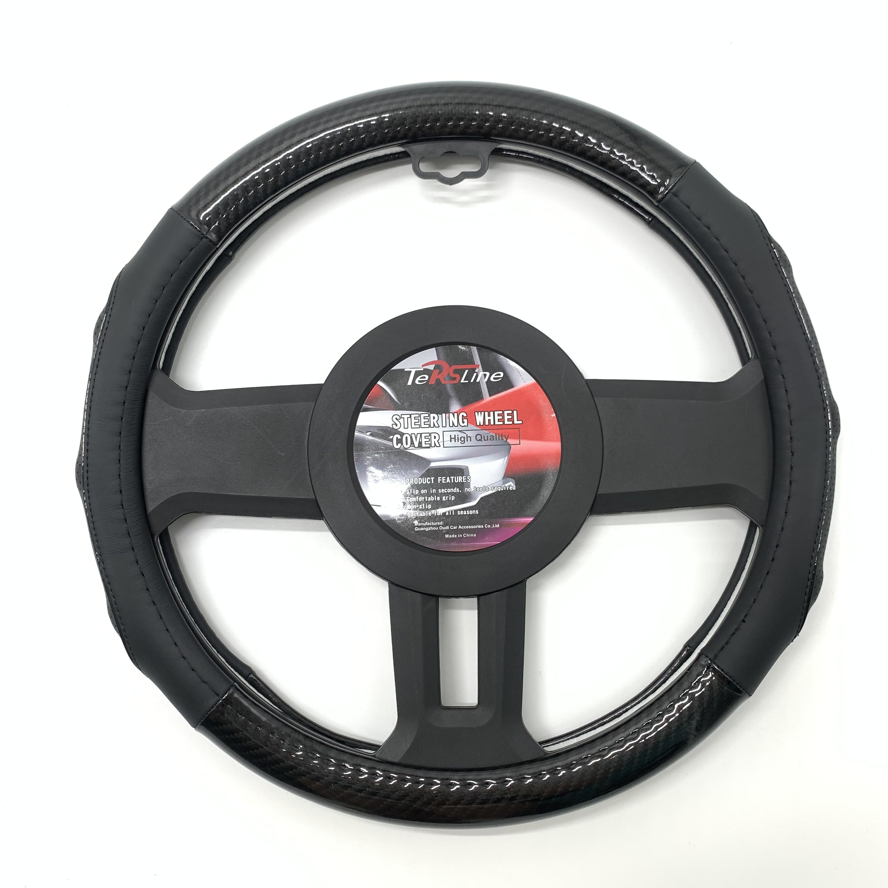 Genuine Leather Steering Wheel Cover OD-LA31