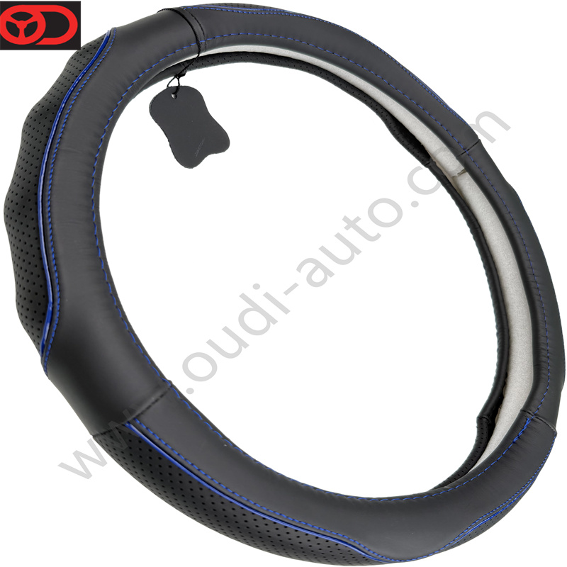 Genuine Leather Steering Wheel Cover OD-L77